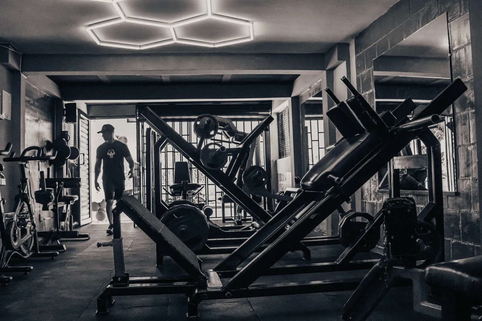 Interior de Voltag Gym — Gimnasio profesional en Manzanares Sector 17, Candelaria